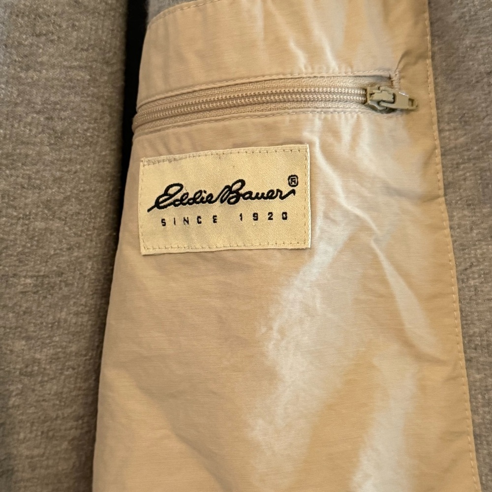Eddie Bauer‎ Men's Tan Hooded Jacket - Picture 9 of 12